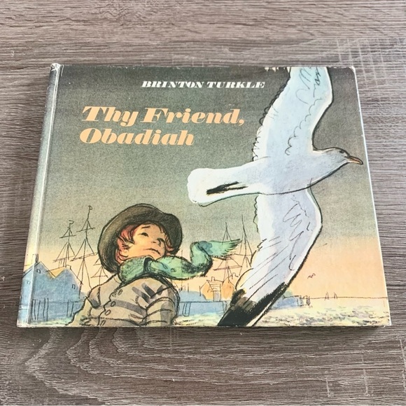 Thy Friend, Obadiah by Brinton Turkle Hardcover Story Book - Picture 1 of 14